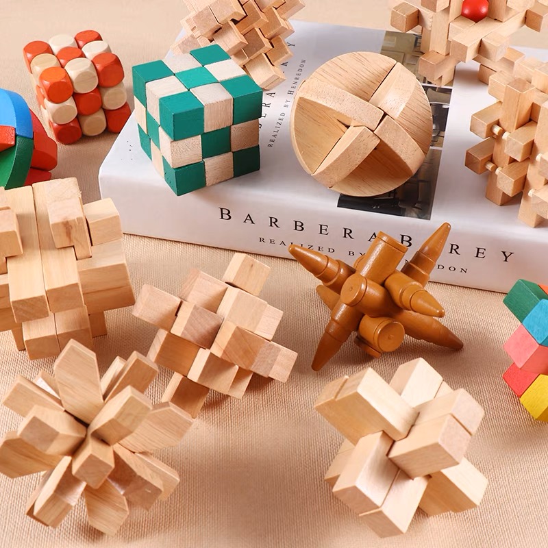 Sức hấp dẫn vượt thời gian của bộ xếp hình bằng gỗ